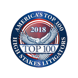 America's Top 100 High Stakes Litigators 2018